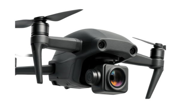 Thermal imaging inspection drone with enhanced flight range.