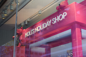 Naklejka premium shop display at Holt Renfrew Centre at 50 Bloor St W, Toronto