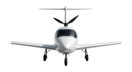 Composite aircraft featuring a T-tail design and rear-mounted propeller.