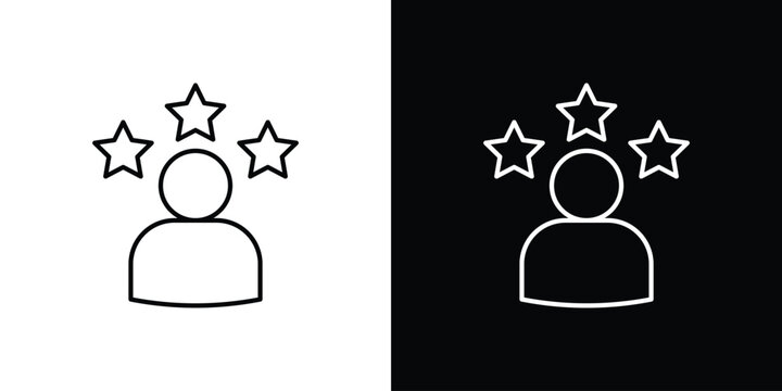 Customer satisfaction icons Vector Logo Template Illustration Design