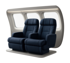 Upper deck seating with extra legroom and spacious panoramic windows.