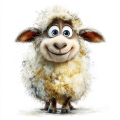 Quirky Sheep Clipart