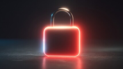 Smart Home Device Hacked With Digital Lock Compromised in Modern IoT Crime Visualization Using Neon Style Lighting