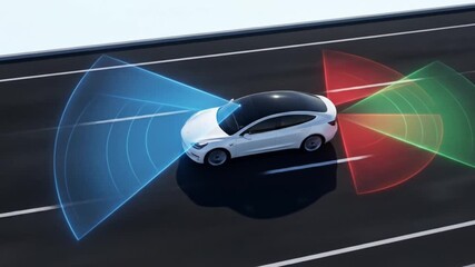 Automated vehicle detection systems illustration