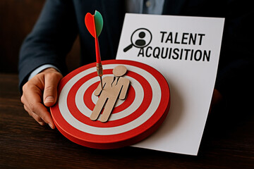 Talent acquisition and business concept.