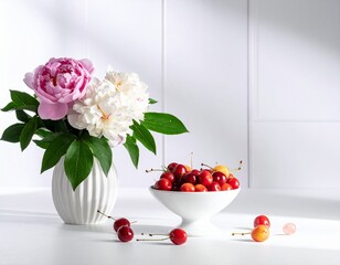 The Unadorned White, Blurred Domestic Scene.