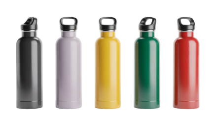 Vibrant reusable water bottles in assorted modern colors perfect for active lifestyles and daily hydration needs