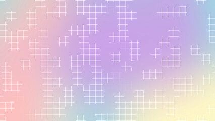 Soft Violet Pastel Gradient Grid Line Abstract Background for Modern Design