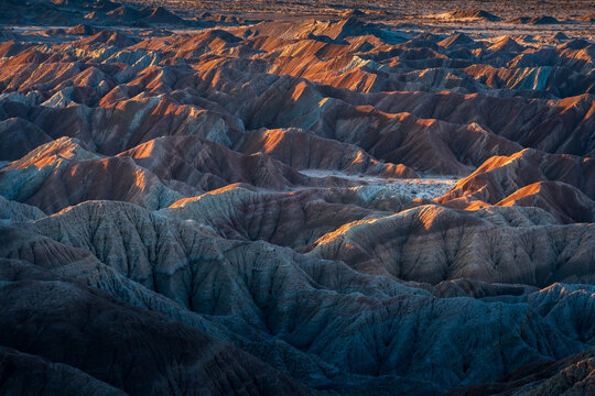 Bad Lands, Anza Borrego State Park, California