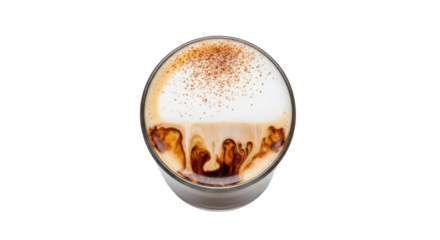 Closeup of a glass of beer with foam and bubbles.