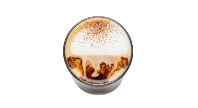 Closeup of a glass of beer with foam and bubbles.