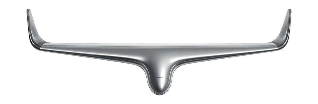 Horizontal stabilizer featuring built-in winglets for enhanced drag reduction.