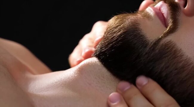 A  comprehensive guide to men's beard lotion balm and styling gels for healthy well groomed facial hair .Generative AI