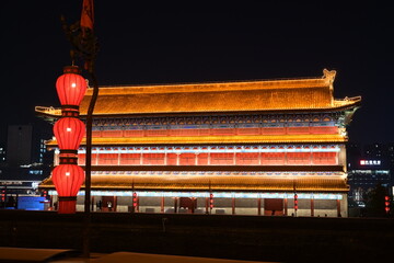 중국 시안 성벽