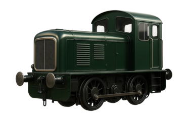 Retro shunter featuring a rounded cab roof and distinct front grille.