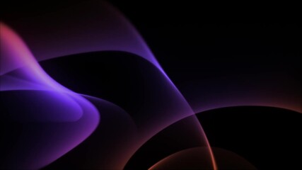 Abstract Glowing Neon Waves Flowing Smoothly on Dark Background. - Powered by Adobe