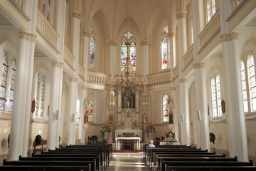 interior of church