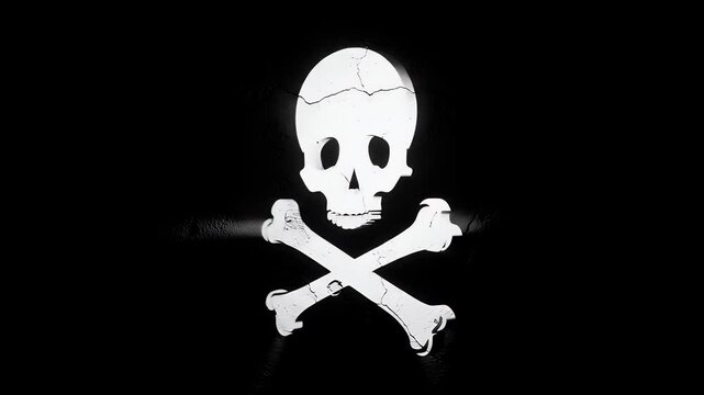 And skull jolly flag bones jolly classic crossbones roger pirate skull crossbones roger representing authentic visual style and cinematic detail.