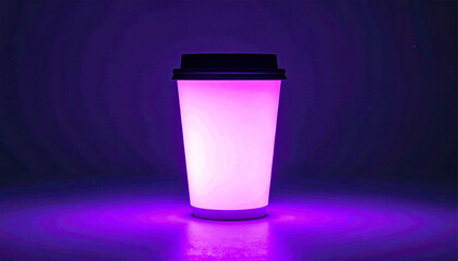 Cyberpunk takeaway cup.