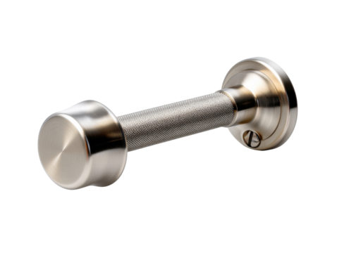 Stylish Curtain Tieback: A close-up shot of an elegant curtain tieback with a modern, brushed metal finish, showcasing its sophisticated design and functional aesthetic.