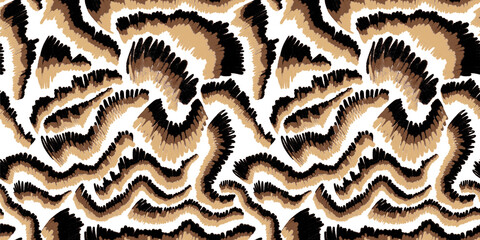 Abstract pattern design. Seamless doodle pattern.