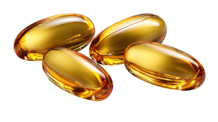 Wellness in a Capsule: Close-up of capsules of health supplements, highlighting their essential role in holistic well-being and proactive health management.