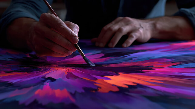 Creating art can be powerful solo art therapy session that allows for deep emotional expression and creativity