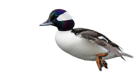 Fototapeta premium Harlequin Duck in Natural Habitat for Wildlife Photography.