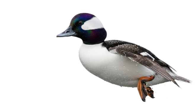 Harlequin Duck in Natural Habitat for Wildlife Photography.