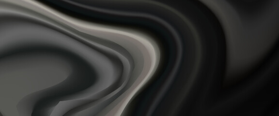 Smooth monochrome abstract background with flowing liquid shapes and soft gradients, creating an elegant, modern, and minimal grayscale design.