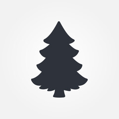christmas tree icon symbol illustration vector eps10 logo template design pattern seamless bright minimal design flat design realistic style simple design modern design