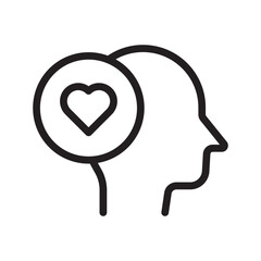 Positive Thinking icon set – uplifting icons representing optimism, motivation, mindset growth, and mental wellness