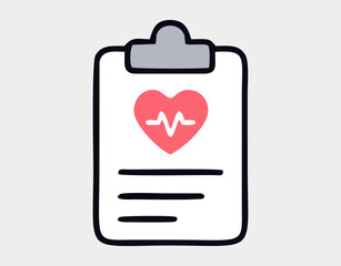 Health and Wellness icon illustration. healthy lifestyle icon