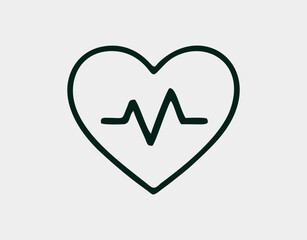 Health and Wellness icon illustration. healthy lifestyle icon