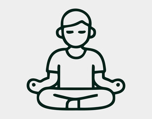 Health and Wellness icon illustration. healthy lifestyle icon