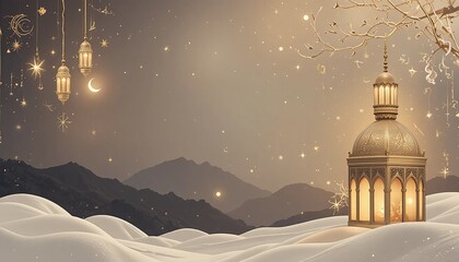 ramadan kareem style editable template background minimalist and islamic style eid mubarak iftar party