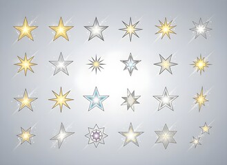 seamless pattern with stars