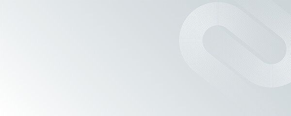 Abstact white and gray gradient abstract circle shape background vector design, vector