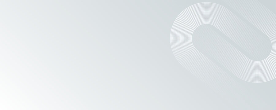 Abstact white and gray gradient abstract circle shape background vector design, vector