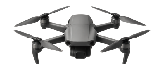 Quiet drone featuring noise-reducing blades and a discreet design.