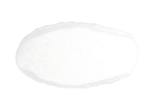 White paint smear with torn paper edge texture image