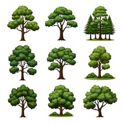 collection of trees