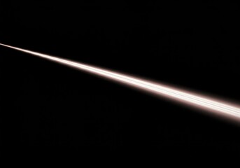 A soft, delicate beam of pure light cuts through an endless black void. This dramatic abstract background suggests mystery, hope, and infinite emptiness ,subtle ,hope ,minimal