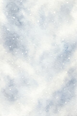 soft watercolor blizzard storm background