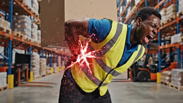 Lifting Heavy Box & Sudden Sharp Back Pain? Stop It in 30 Seconds + Prevent Forever (Warehouse Workers)