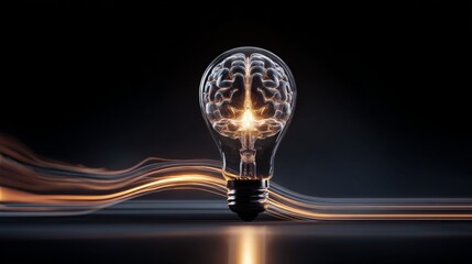 The spark of genius: creative thinking for future endeavors. Digital communication. Creative intelligence in a tapestry of colors and light. Signal transmission. Network signals.