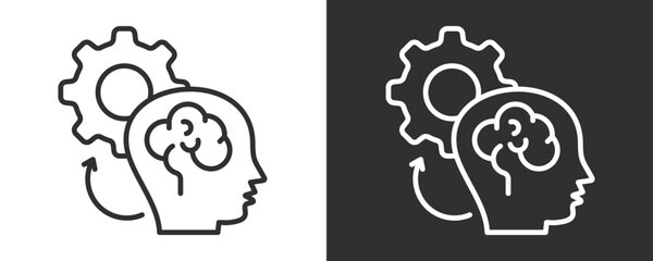 Capability Icon Set Vector Collection Isolated In Black And White