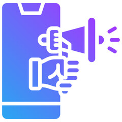 Digital marketing icon for digital finance, business, website, application, printing, document, poster design, etc