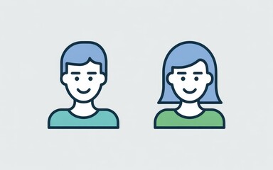 Team avatars symbolize friendly collaboration and partnership, perfect for illustrating company culture and community engagement in a modern, minimalist style.