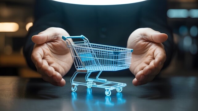 The Future of Online Shopping and E-commerce Evolution With Advanced Technology and Digital Innovations Shaping Consumer Experiences and Business Strategies - Powered by Adobe